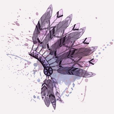 Native American Headdress Premium Vector Download For Commercial Use Format Eps Cdr Ai Svg Vector Illustration Graphic Art Design