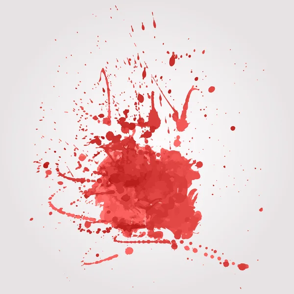 Vector blood splatter — Stock Vector