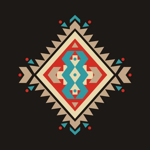 Vektor bunte dekorative ethnische Muster — Stockvektor