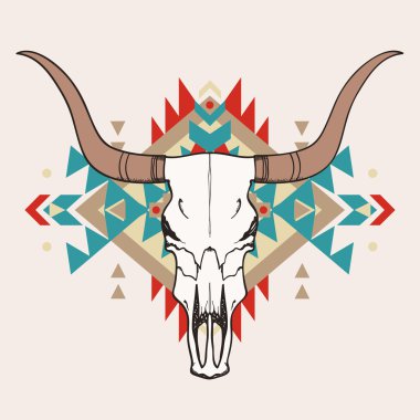 Free Free 284 Aztec Cow Skull Svg Free SVG PNG EPS DXF File