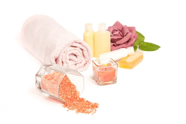 Dead sea salt orange — Stock Photo, Image