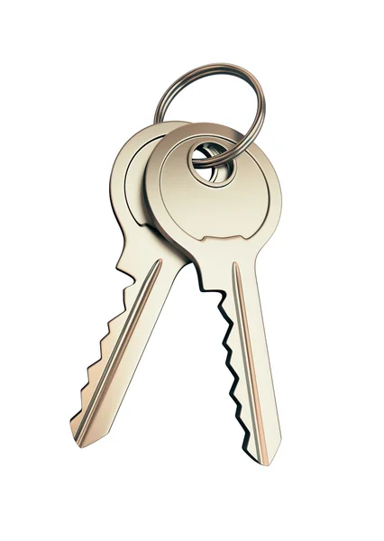 Two keys — Stock Photo, Image