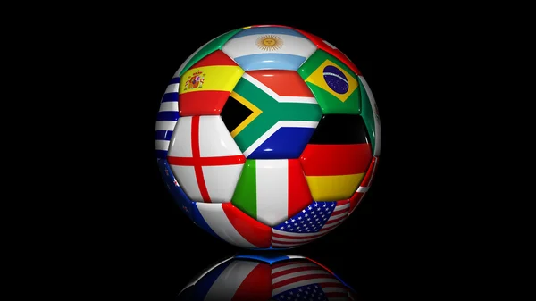 Флаги мяча — стоковое фото