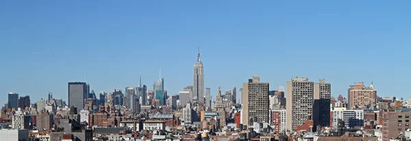 曼哈顿全景 — 图库照片