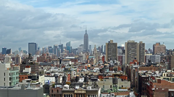 曼哈顿的天际线 — 图库照片