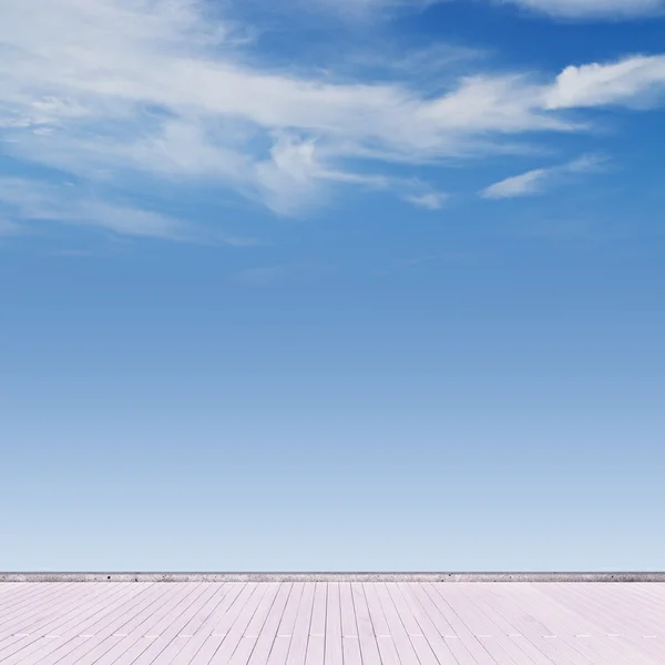 Floor and sky — Stock Photo, Image