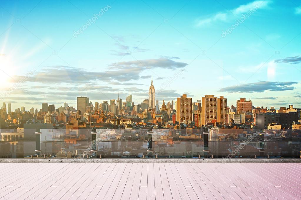 New York city skyline