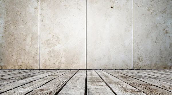 Floor and concrete wall — Stock Photo, Image