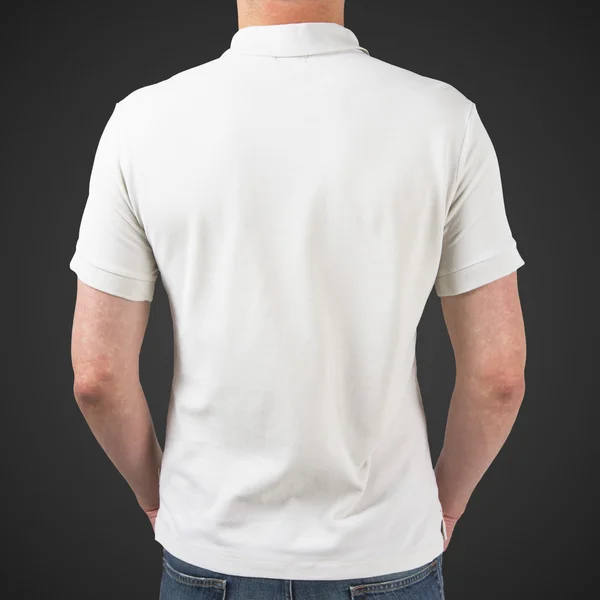 Homem de t-shirt — Fotografia de Stock