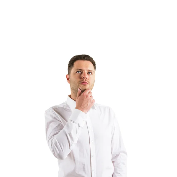 Young man thinking — Stock Photo, Image