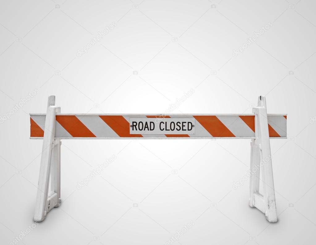 road closed symbol