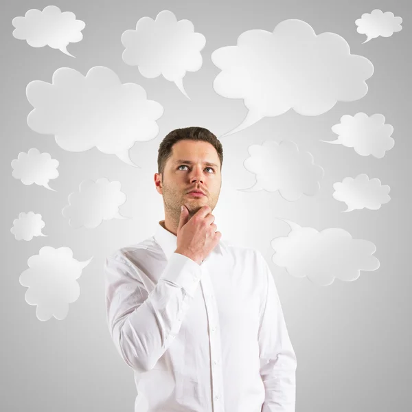 Man  thinking — Stock Photo, Image