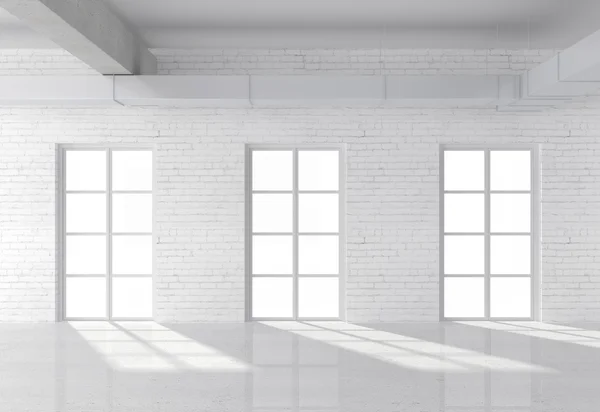 Loft with window — Stock Photo, Image