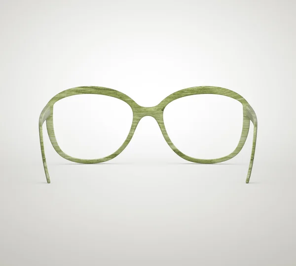 Grüne Brille — Stockfoto