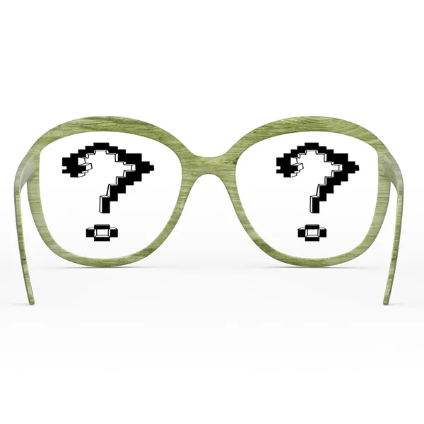 Gafas verdes — Foto de Stock