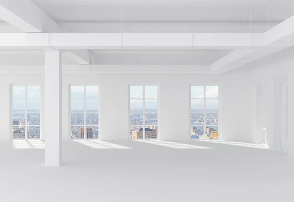 White loft — Stock Photo, Image