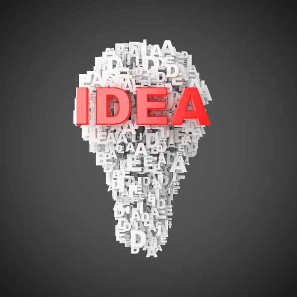 Idea Concetto — Foto Stock