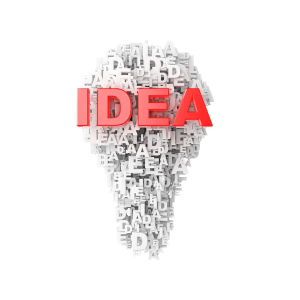 Idea Concetto — Foto Stock