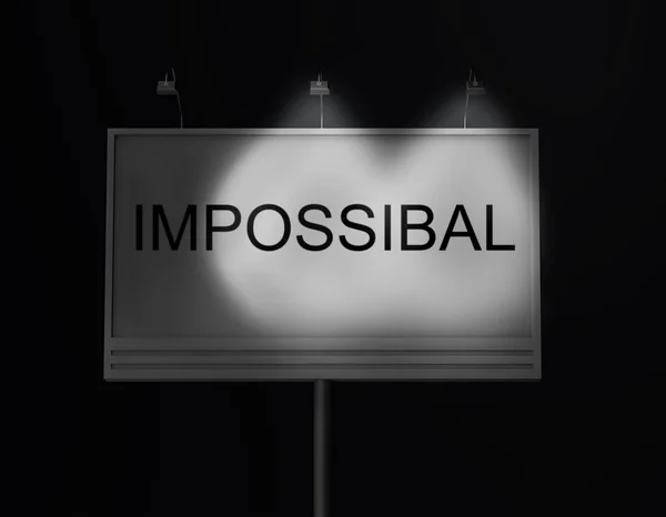 Impossibal — Stock Photo, Image