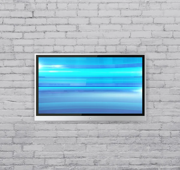 Wide screen TV — Stock Photo, Image