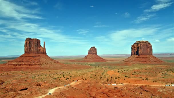 Ландшафт каньона — стоковое видео