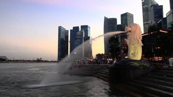 Marina Bay, Singapur — Vídeos de Stock