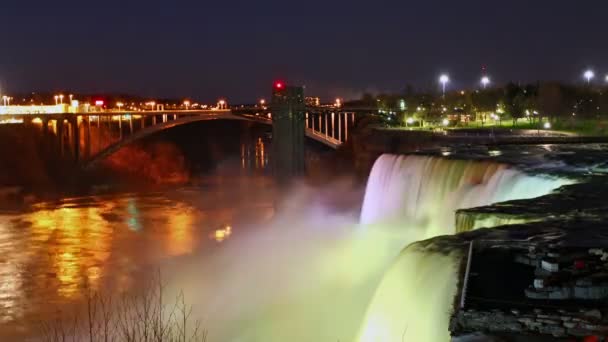 Niagara-watervallen — Stockvideo