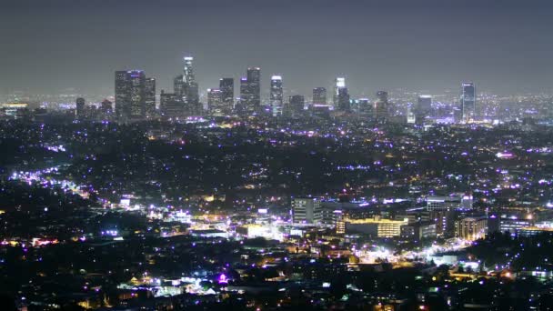 Los angeles downtown — Stock video