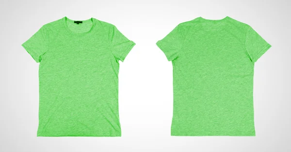 Two green tshirt — Stock Photo, Image