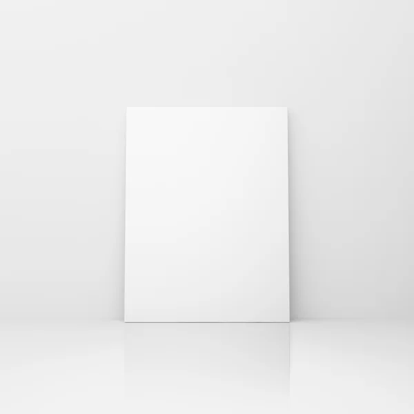 Placard em branco — Fotografia de Stock