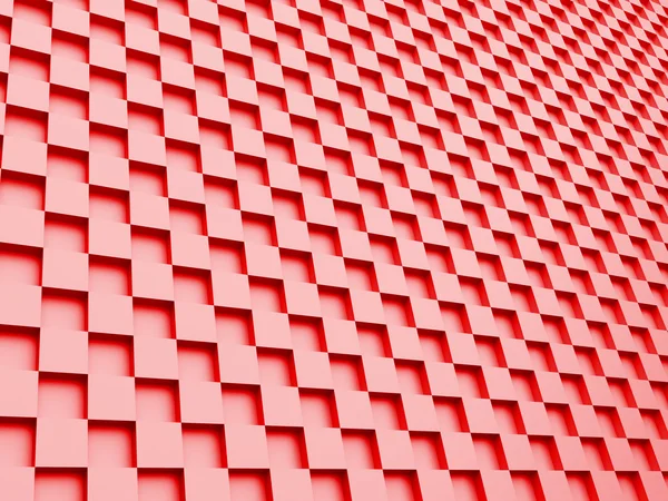 Red cubes background — Stock Photo, Image