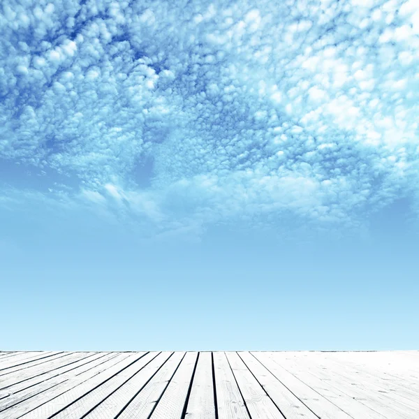 Cielo con nubes — Foto de Stock