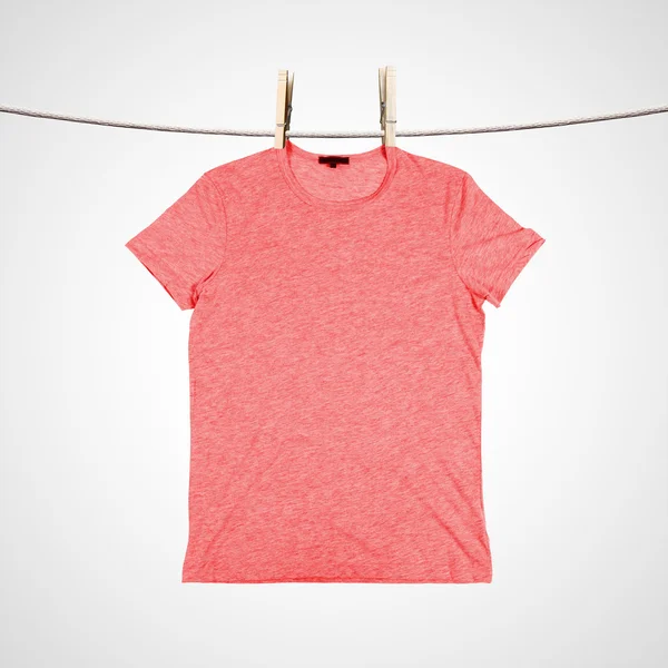 Washing t shirt — Stock Photo, Image