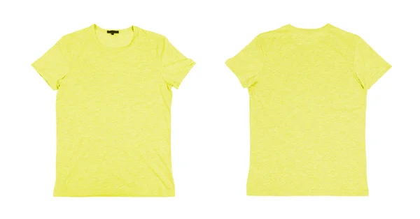 Iki sarı tshirt — Stok fotoğraf