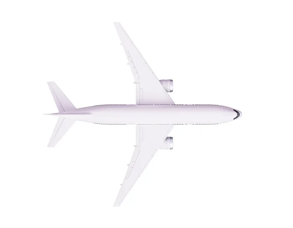 Render of  airplane — Stock Photo, Image