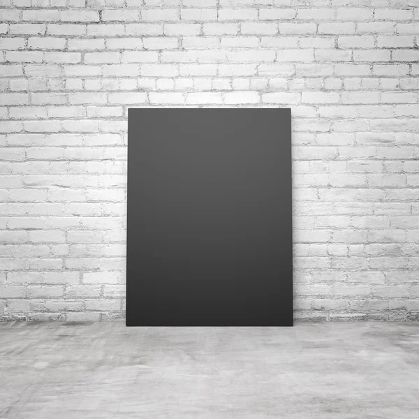 Blank black paper — Stock Photo, Image