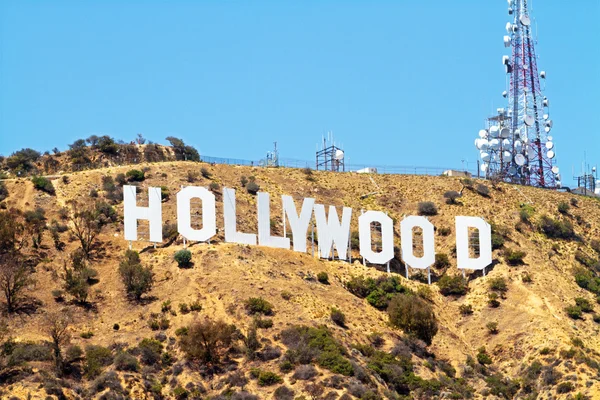 Hollywood segno — Foto Stock