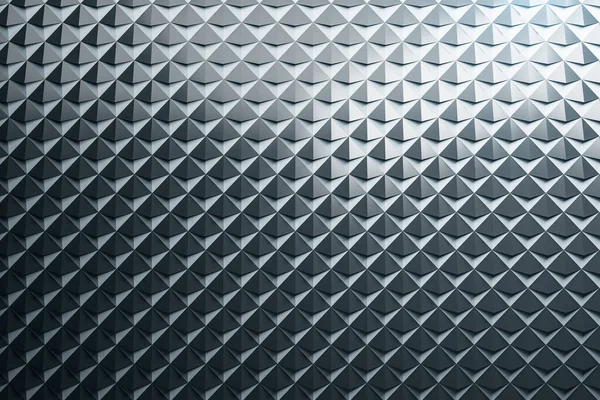 Abstract Grijs Driehoekig Decor Technologie Geometrie Concept Weergave — Stockfoto