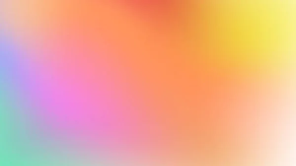 Schöne saftige Gradienten Hintergrund. Farbübergang von Türkis zu Gelb. Horizontaler Hintergrund. Netter Desktop-Hintergrund. Platz für Ihren Text. Vektoraktiendarstellung — Stockvektor