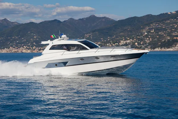 Motorboot, Rio Yachten beste italienische Yacht — Stockfoto