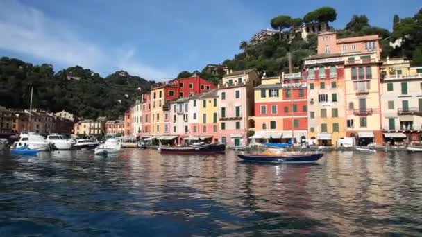 Portofino, Itália — Vídeo de Stock