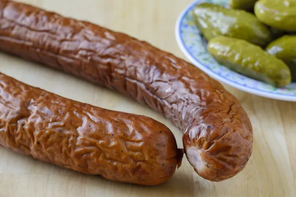 Polish Sausage Kielbasa — Stock Photo, Image