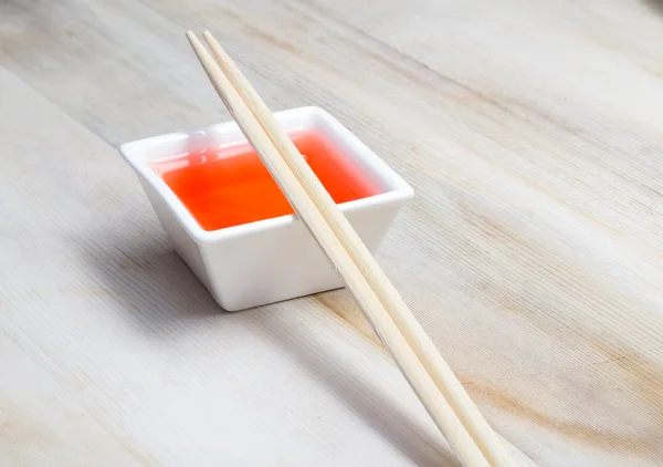 Azul verde e laranja aqua em prato branco — Fotografia de Stock