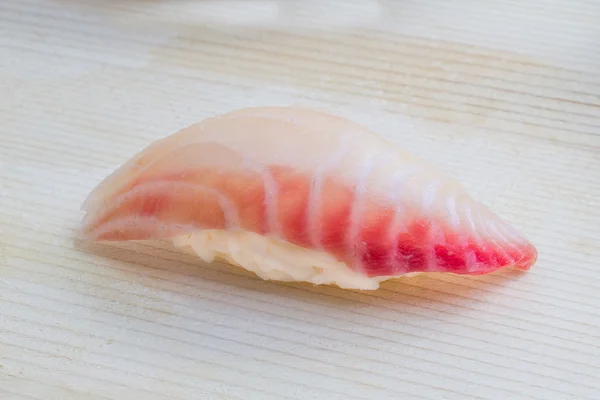 Grouper sushi nigiri — Stock Photo, Image