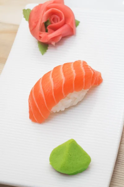 Lax sushi nigiri — Stockfoto