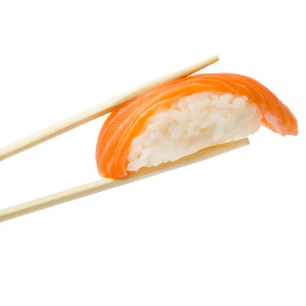 Salmone sushi nigiri — Foto Stock