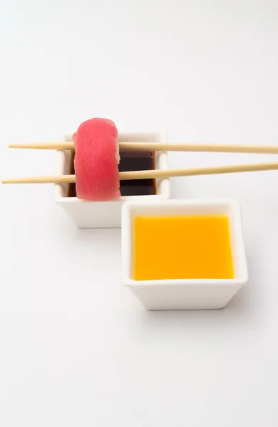 Nigiri sushi tonfisk — Stockfoto