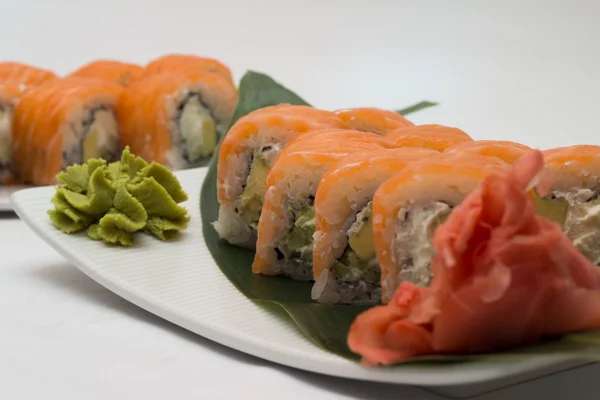 Filadélfia sushi roll — Fotografia de Stock