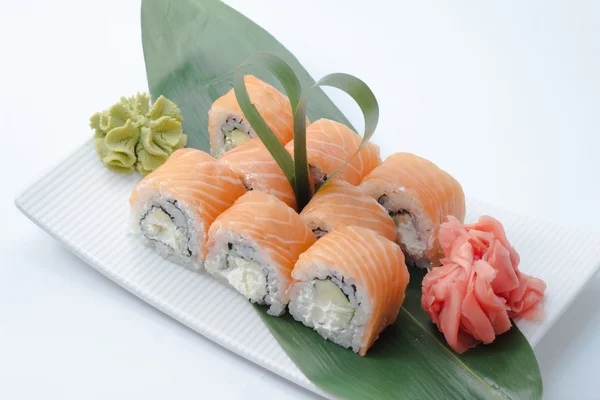 Filadélfia sushi roll — Fotografia de Stock