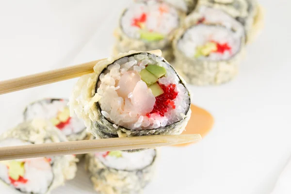 Sushi-Rolle in Tempura — Stockfoto